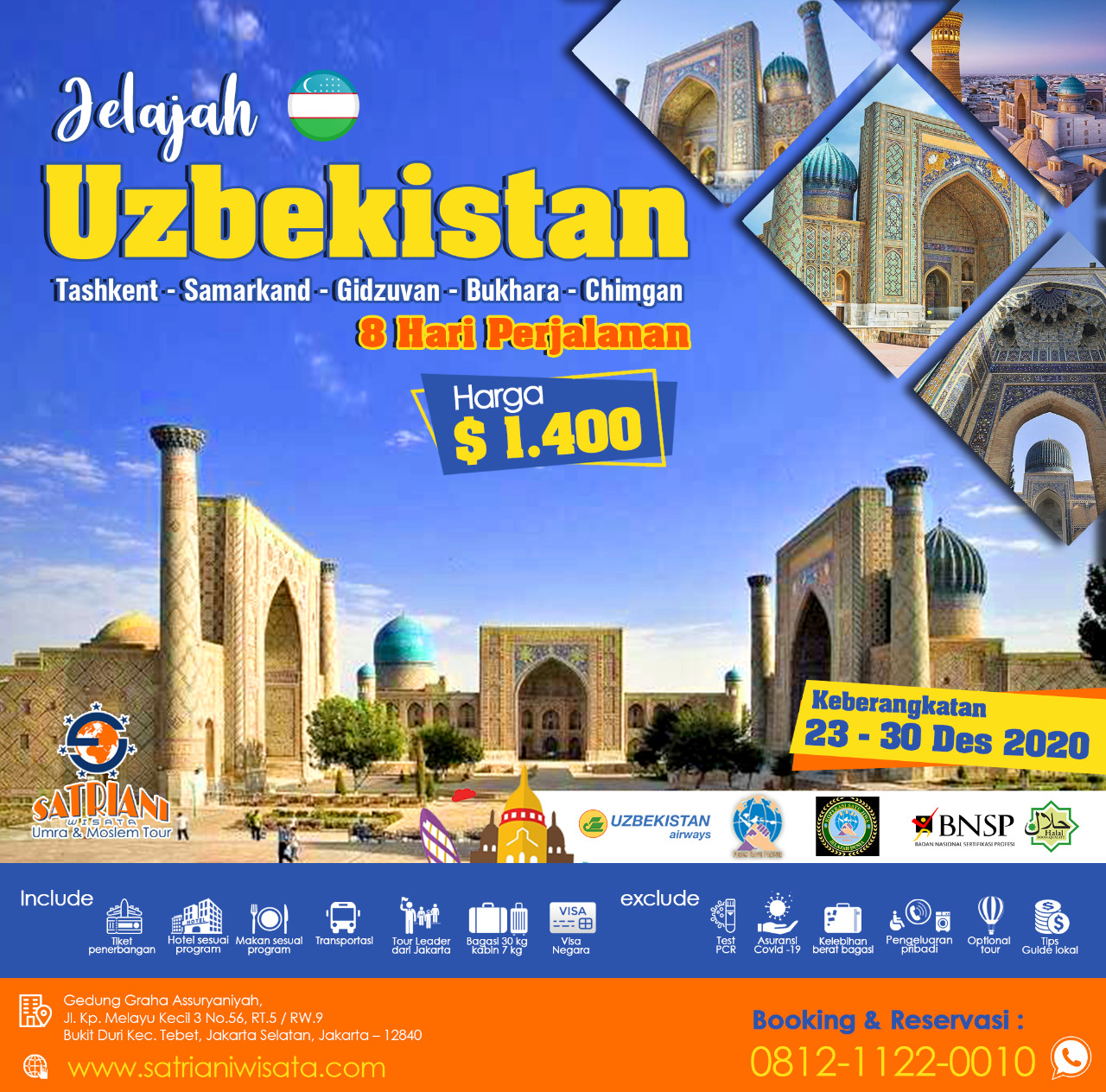 tour ke uzbekistan