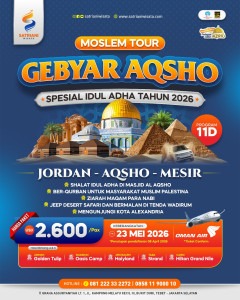 Tour Aqsa Idul Adha - Satriani Wisata